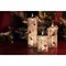 Icy Giftware LED Glitter Cardinal Candles - 10.5" - Brown and Red - Set of 6